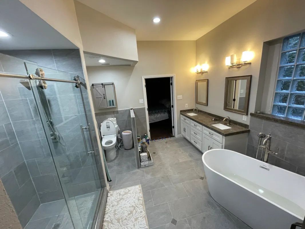 Bathroom remodel in the Houston area