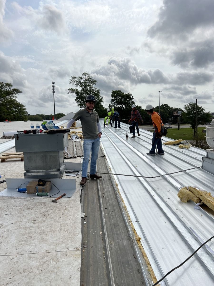 Commercial roofing in the Houston area