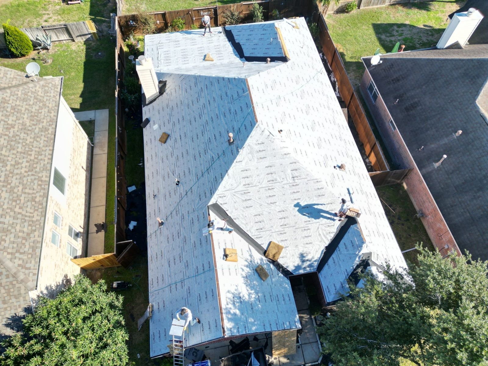 Residential roofing in the Houston area